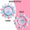 Keeper of The Gender for Gender Reveal Party Decorations, Boy or Girl Gender Reveal Party Button Pins for Baby Shower parties